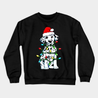 Dalmatian Christmas Tree Crewneck Sweatshirt